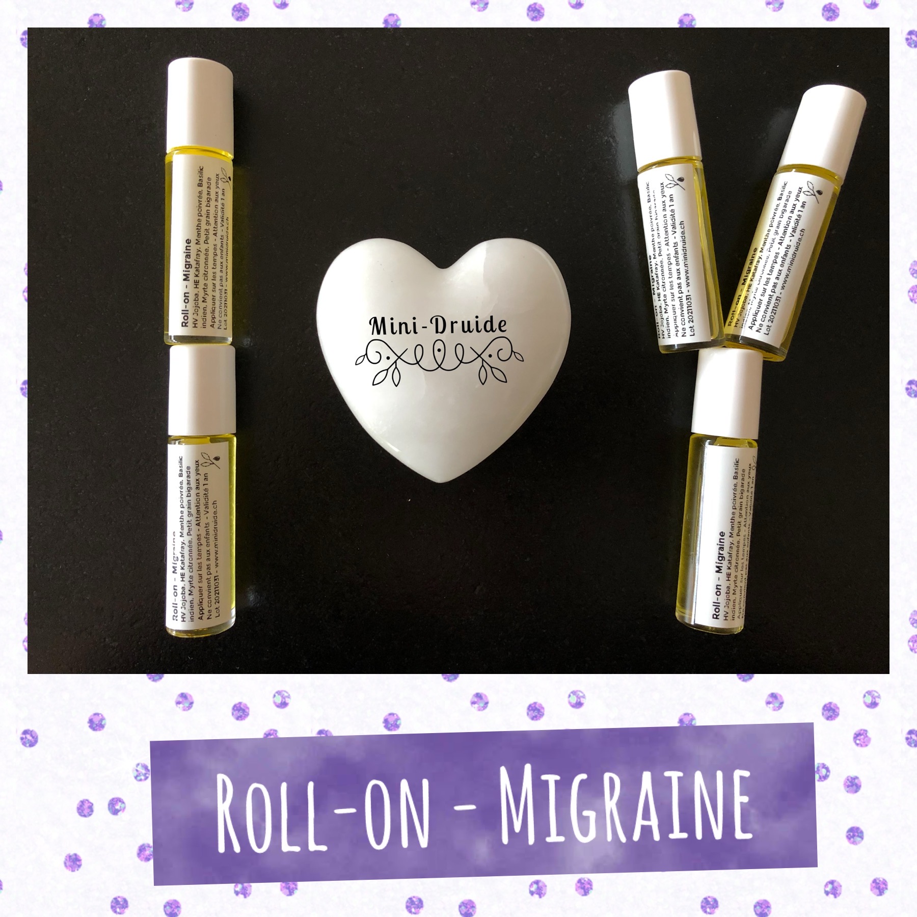 Nous adorons le Rollon contre la migraine ! MiniDruide