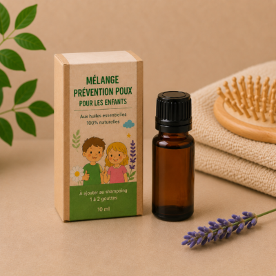 Gouttes Druid'Poux pour shampoing (Prévention) - Enfants 6 à 10 ans